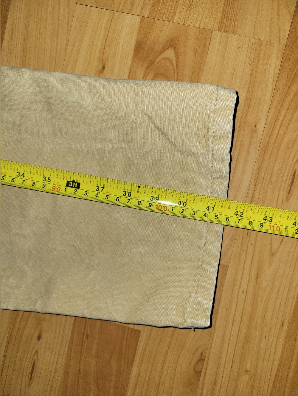 Orvis Beige Tan Chino Khaki Straight Leg Utility Pants, Size 34x32 / 34HX - Picture 10 of 11